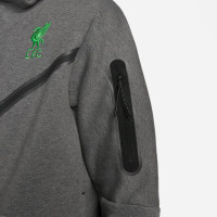 Nike Liverpool Tech Fleece Vest 2023-2024 Grijs Groen