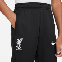 Nike Liverpool Strike Trainingsbroek 2023-2024 Kids Zwart Wit