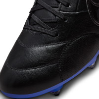Nike Premier III IJzeren-Nop Voetbalschoenen (SG) Anti-Clog Zwart Blauw