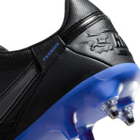 Nike Premier III IJzeren-Nop Voetbalschoenen (SG) Anti-Clog Zwart Blauw