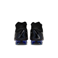Nike Phantom GX Elite DF Gras Voetbalschoenen (FG) Zwart Blauw