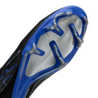 Nike Zoom Mercurial Vapor 15 Pro Gras Voetbalschoenen (FG) Zwart Blauw