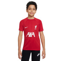 Nike Liverpool Academy Pro Trainingsshirt 2023-2024 Kids Rood Wit