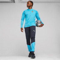 PUMA Valencia Trainingsbroek 2023-2024 Donkerblauw Lichtblauw