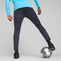 PUMA Valencia Trainingsbroek 2023-2024 Donkerblauw Lichtblauw