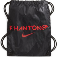 Nike PHANTOM GT ELITE DF Ijzeren-Nop Anti-Clog Voetbalschoenen (SG) Zwart Rood
