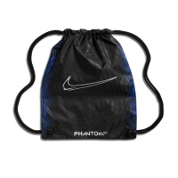 Nike Phantom GX Elite IJzeren-Nop Voetbalschoenen (SG) Anti-Clog Zwart Blauw