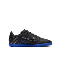 Nike Mercurial Vapor 15 Club Zaalvoetbalschoenen (IN) Zwart Blauw Wit