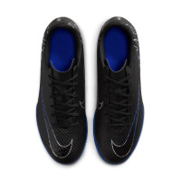 Nike Mercurial Vapor 15 Club Zaalvoetbalschoenen (IN) Zwart Blauw Wit