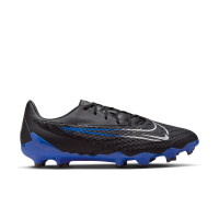 Nike Phantom GX Academy Gras / Kunstgras Voetbalschoenen (MG) Zwart Blauw