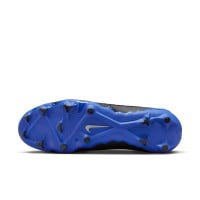 Nike Phantom GX Academy Gras / Kunstgras Voetbalschoenen (MG) Zwart Blauw