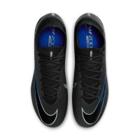Nike Zoom Mercurial Superfly 9 Elite Gras Voetbalschoenen (FG) Zwart Blauw Wit
