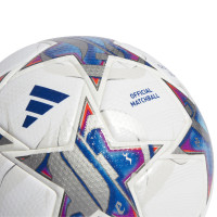 adidas Champions League Pro Voetbal Maat 5 2023-2024 Wit Zilver Blauw