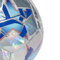 adidas Champions League Training Voetbal Maat 5 Zilver Blauw