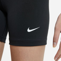 Nike Pro Slidingbroekje Meisjes Zwart Wit