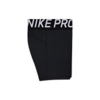Nike Pro Slidingbroekje Meisjes Zwart Wit