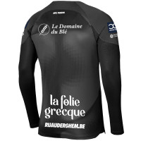 Goalkeeper Shirt  Senior Long Sleeve RU Auderghem Black