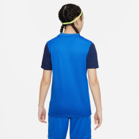 Nike Dri-Fit Trophy V Trainingsshirt Kids Blauw Donkerblauw Wit