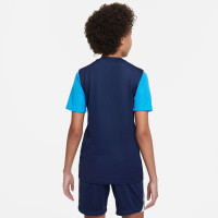 Nike Dri-Fit Trophy V Trainingsshirt Kids Donkerblauw Blauw Wit