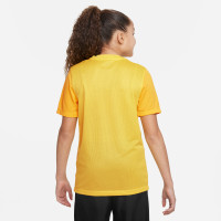 Nike Dri-Fit Trophy V Trainingsshirt Kids Geel Goud Zwart