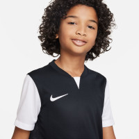 Nike Dri-FIT Trophy V Trainingsshirt Kids Zwart Wit