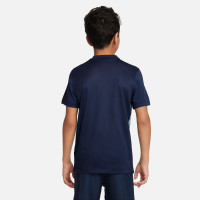 Nike Dri-Fit Precision VI Trainingsshirt Kids Blauw Turquoise Wit