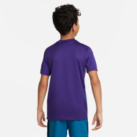 Nike Dri-Fit Precision VI Trainingsshirt Kids Paars Blauw Wit