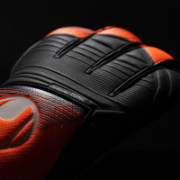 Uhlsport Soft Resist+ Keepershandschoenen Zwart Oranje
