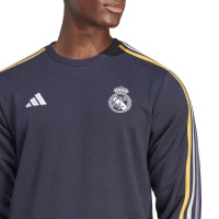 adidas Real Madrid Sweat Trainingspak 2023-2024 Donkerblauw Wit Goud