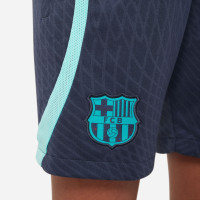 Nike FC Barcelona Strike Trainingsbroekje 2023-2024 Kids Donkerblauw Turquoise
