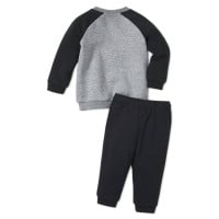 PUMA Minicats Essentials Jogging Trainingspak Baby / Peuters Zwart Grijs Wit