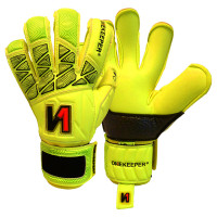 Onekeeper Vector Keepershandschoenen Kids Felgeel Zwart