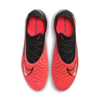 Nike Phantom GX Elite Kunstgras Voetbalschoenen (AG) Zwart Felrood Wit
