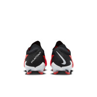 Nike Phantom GX Elite Kunstgras Voetbalschoenen (AG) Zwart Felrood Wit