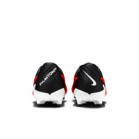 Nike Phantom GX Academy Gras / Kunstgras Voetbalschoenen (MG) Zwart Felrood Wit