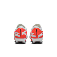 Nike Zoom Mercurial Vapor 15 Elite Kunstgras Voetbalschoenen (AG) Wit Felrood Zwart