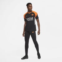 Nike AS Roma Tech Fleece Pack Trainingspak CL 2020-2021 Zwart Oranje