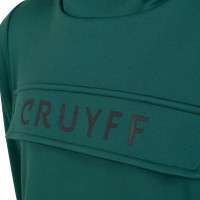 Cruyff Fuerza Trainingspak Kids Donkergroen Zwart