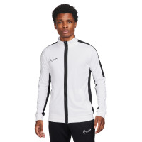 Nike Dri-FIT Academy 23 Full-Zip Trainingspak Wit Zwart