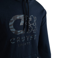 Cruyff Xinner Trainingspak Kids Donkerblauw Camo Blauw Grijs