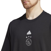 adidas Ajax T-Shirt 2023-2024 Zwart