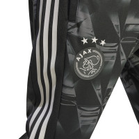 adidas Ajax Track Trainingsbroek 2023-2024 Zwart Zilver Wit