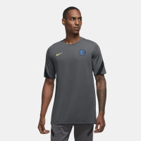 Nike Inter Milan Strike Trainingsshirt 2020-2021 Donkergrijs