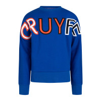 Cruyff Mover Crew Trainingspak Kids Blauw Oranje Zwart