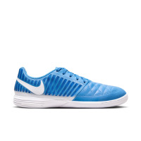 Nike Lunar Gato II Zaalvoetbalschoenen (IN) Blauw Wit