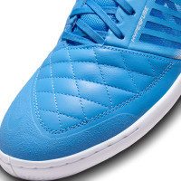Nike Lunar Gato II Zaalvoetbalschoenen (IN) Blauw Wit