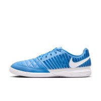 Nike Lunar Gato II Zaalvoetbalschoenen (IN) Blauw Wit