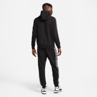 Nike Club Fleece Trainingspak Hooded Zwart Wit