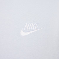 Nike Sportswear Club Fleece Hoodie Lichtblauw Wit