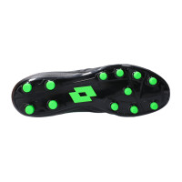 Lotto Stadio 300 III Gras Football Shoes (FG) Black Green